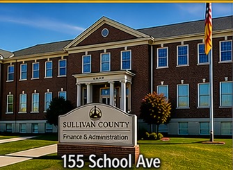 Sullivan County Finance and Administration building at 155 School Avenue